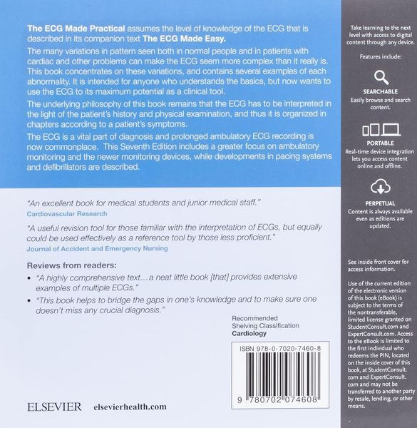 The ECG Made Practical 7th Edition /  ЭКГ на практике 00003 фото
